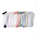 New Design  Invisible  Crystal Card Silk Socks Japanese Ship  Women Socks with logo