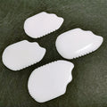 HZ Crystals Custom Logo Bian Stone Rose Quartz Gua Sha Set White Jade Guasha Board