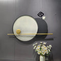 100x60cm Nordic Simple Creative Circular Wall Hanging Art Decor Pendant Hotel Apartment Metal Wall Hanging Decoration
