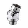 Brass G-1/2 Threaded Shower Swivel Ball Connector 360 Rotate Swivel Shower Head Adapter