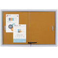 Cultural Bulletin Board Message Board Cork Board Strong LDF Core 1.2mm Thick Aluminum Alloy Frame Lock Keys-Customizable for MegaBDM