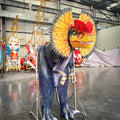 Zoo Life Size Realistic Silicone Dinosaur Costume with Motor Power for Shopping Mall & Adventure Park Use
