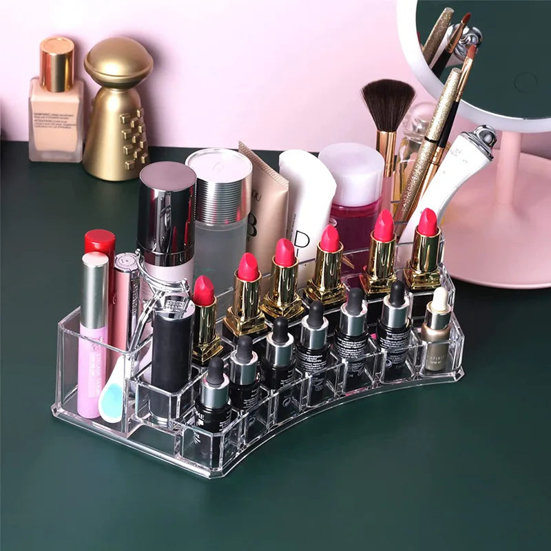 Lipstick Organizers and Storage Clear Makeup Organizer Nifty Women Cosmetic Holder