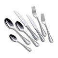 Custom Luxury Heavy Flatware Set in Mirror Polish Stainless Steel-Silverware for Hotels Restaurants Weddings