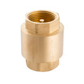 DN15 Forged Brass Vertical Check Valve NPT Thread Non Return Valve for Water Use Price List