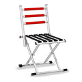 Woqi Portable Folding Lightweight Camping Chair - Foldable Hunting Seat with Backrest for Adults