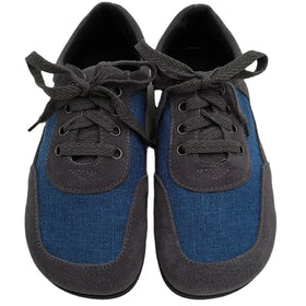Wide Extra Wide Toe Box Tipsietoes Daily Life Black Genuine Leather Casual Slip-on Fashion Women Bare Foot Flat EVA Midsole