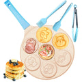 USA Stock Delivery Nonstick Non-Stick Cast Iron Griddle Pan Dutch Mini Frying Pancake Pan Baking Molds Cookware Sets