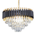 Luxury Chandelier Ceiling Lights Modern K9 Crystal Gold Hanging Lamp for Home Decor Pendant Lights
