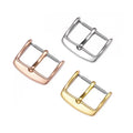 PVD High Polished Stainless Steel Watch Straps Replacement Clasp Watch Bands Buckle 6/8/10/12/14/16/18/20/22/24/26mm