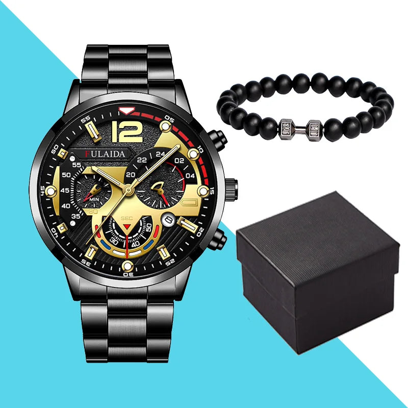 Hot Sale Luxury Stainless Steel Quartz Designer 2025 Watches for Man Men Business Casual Bracelet
