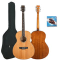 Chinese Guitar New Design Handcraft OEM Solid Cedar Top Mahogany Acoustic Guitar with 6 Steel String