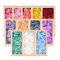 100g Hydrangea Leaves for DIY Gift Bouquets Suitable for Crafts Dried Flower Frames and Decorative Vases.