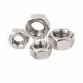 304 Stainless Steel Hex Nut High Strength Self-locking Hex Nut M1.2M1.4M4M6M8M12-M33 Hex Bolt Nut