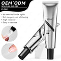 JTING Hot Popular clear Solid Tube Gel Polish Semi Solid Nail Glue for Press on Nails OEM ODM Custom Nail Tips Gel Nail Polish