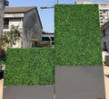 UV protection Artificial Boxwood Panel Mat Leaf Green Grass Wall for Garden Decoration Artificial Hedge Plastic Fence