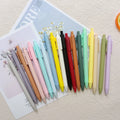 Wholesale Custom Print Logo Macaron Color Ballpoint Pen 1.0mm New Design Pen