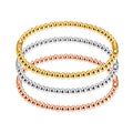 BS2060 Non Tarnish Water Proof Bracelet Jewelry 18k Gold IPG Plated Stainless Steel Bracelet for Women