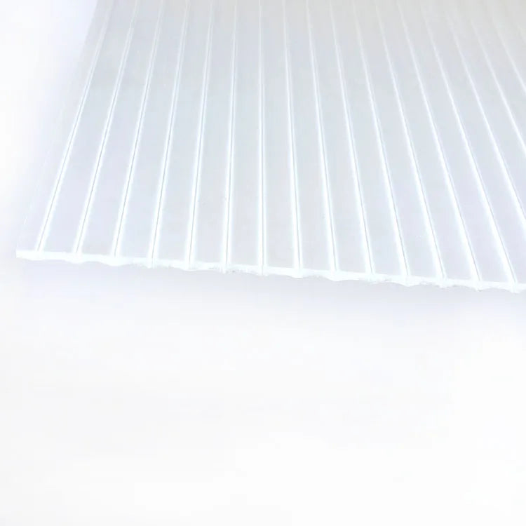 Factory Price Ribbed Nashiji Figured Texture Patterned Fluted Glass Panel Sheet