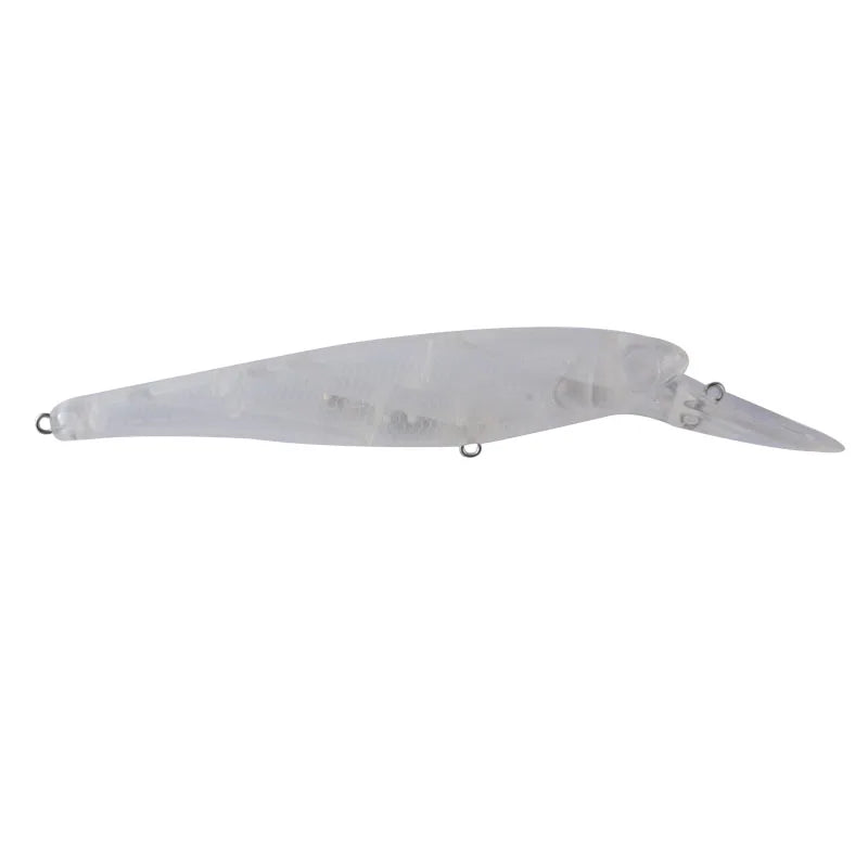 NO MOQ 150mm 15.83g unpainted fishing lure blanks  Minnow bait Fishing Lure Body LQN02