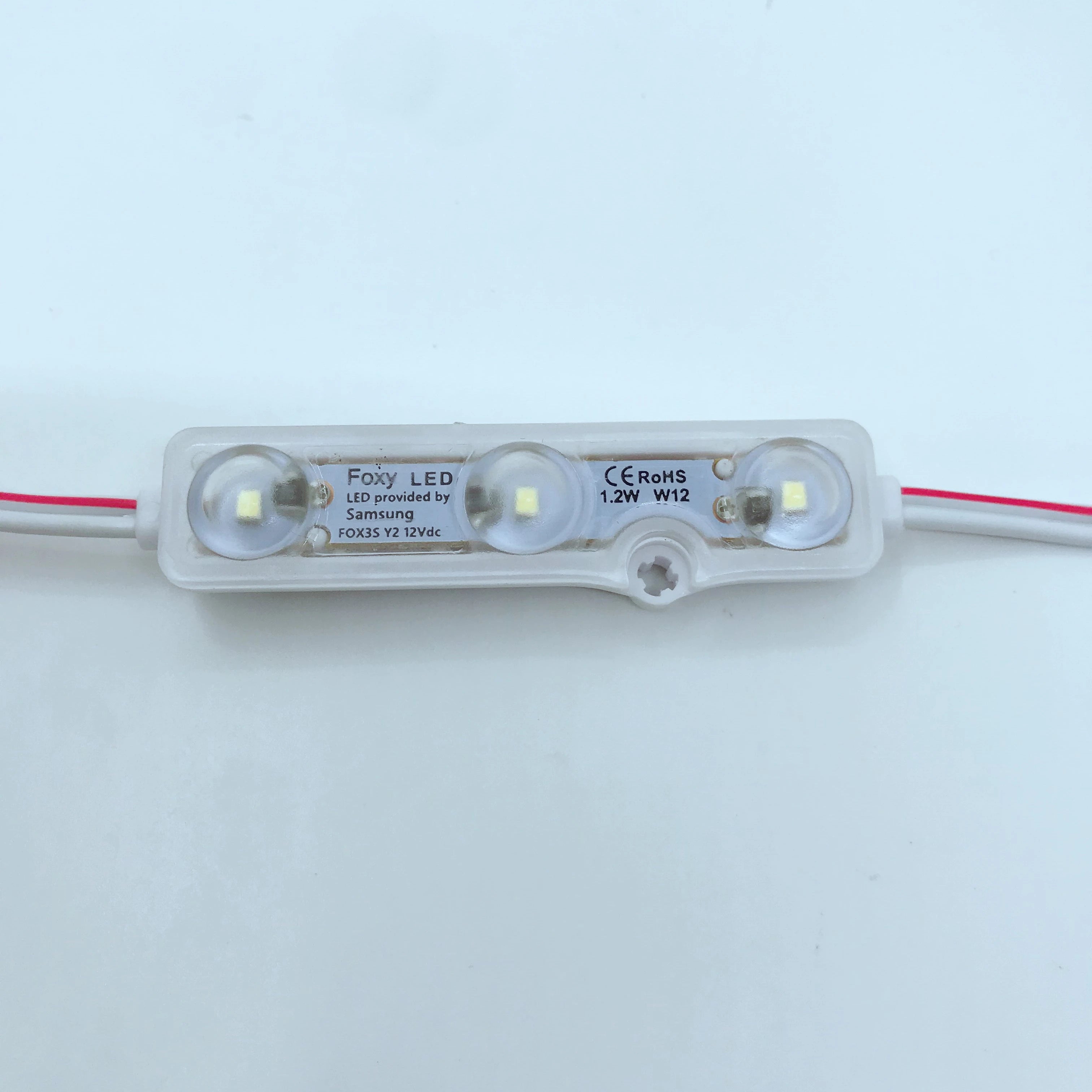 DC 12V Epistar 2835 Smd  High Brightness 3 LED IP68 Led Module Lights  for Light Box