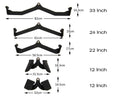 2024 Custom Logo Pull Down Cable Machine Attachment Rowing T-bar V-bar Set Back Strength Training Handle Grips for Cable Machine