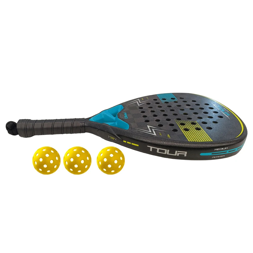 Sport High Ranked Quality Professional OEM China Supplier Directly 18K Carbon Padel Racket Palas De Padel