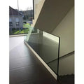 Modern Stainless Steel 304/316 Aluminum/Wooden Stone/PVC Balcony & Terrace Railing with 12mm Tempered Glass U-Channel Villa