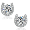 GRA Moissanite Jewelry 1ct 2ct Lab Grown Diamond Stud Earring 925 Sterling Silver Women Men Fashion Real Mossanite Earring
