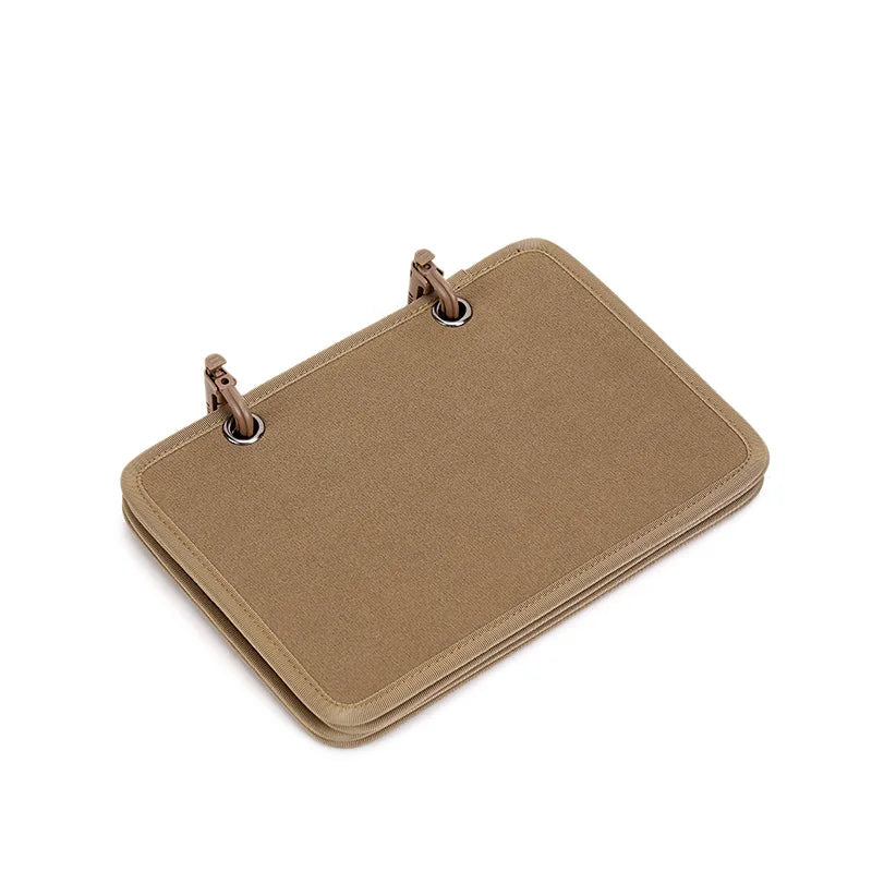 4 Pieces Tactical Patch Organizer Display Board Patch Holder Mat Molle ID DIY Badge Paste Pad