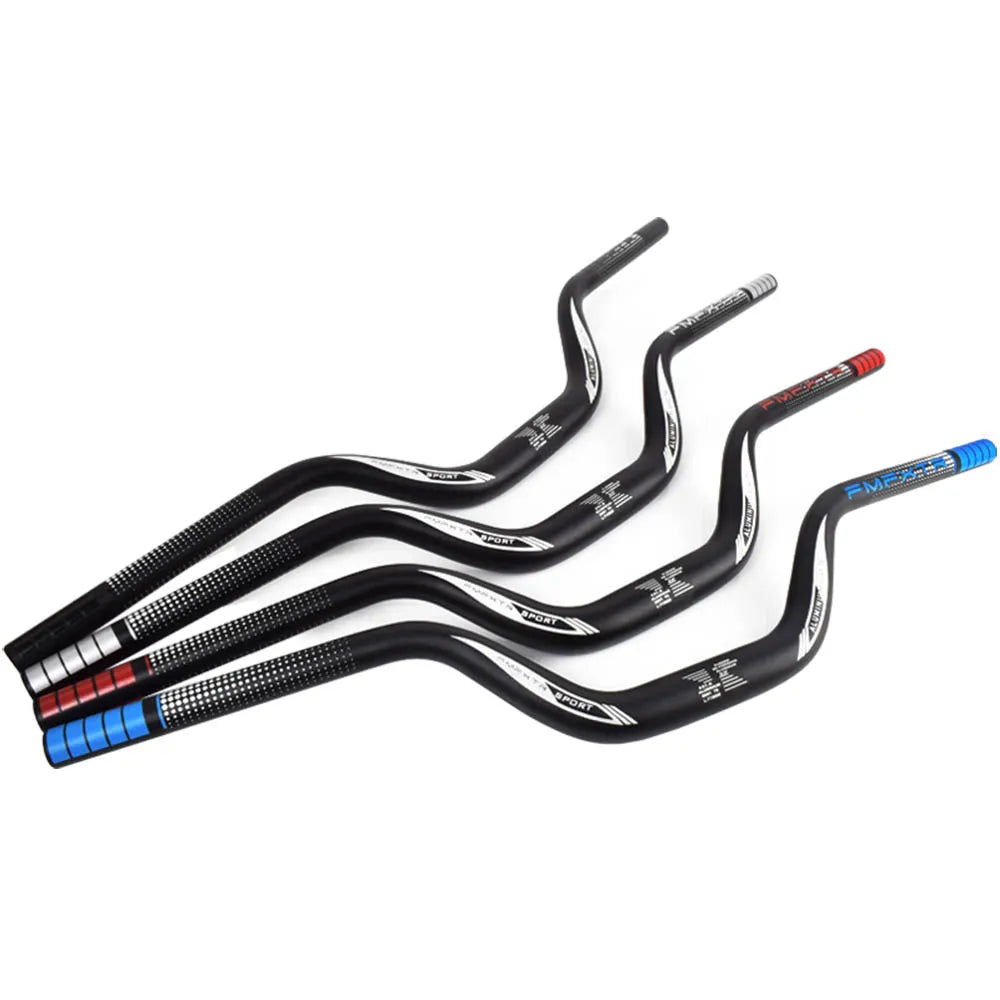 FMFXTRA 31.8mm*780mm Bike Handlebar 90mm Rise 6061-T6 Aluminum Alloy Mountain Bike MTB Swallow Shape Cool Color Bike Parts