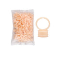 Hot Sale Disposable Colorful Soft Lash Silicone Glue Ring for Eyelashes