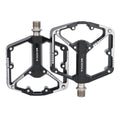 Black Colors Aluminum Alloy Ultralight BMX Road Bicycles MTB Pedals 3 Bearings Anti-slip Waterproof