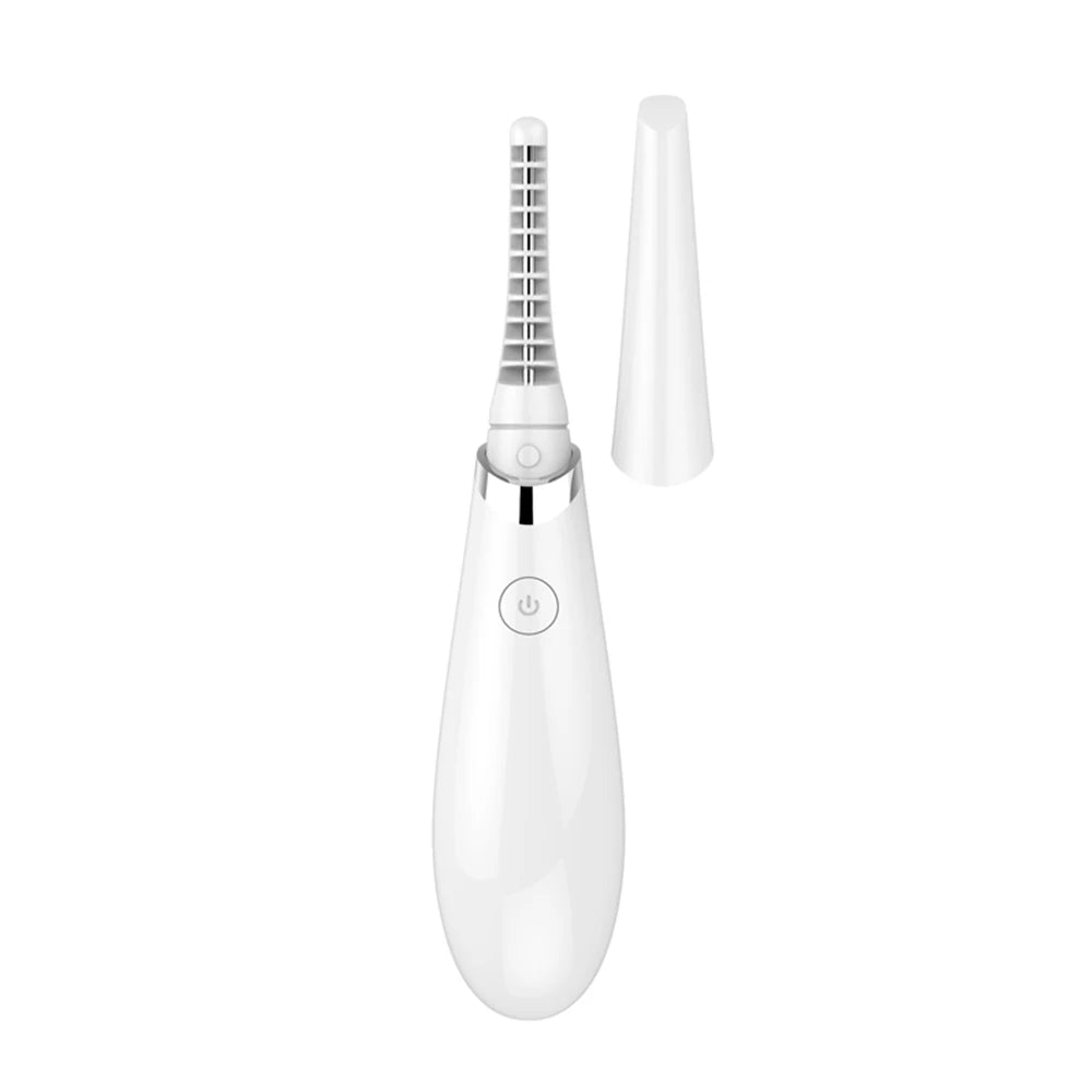 Wholesale Mini Portable Pen Style Beauty Plastic Device Make up Tool Custom Hot Electric Heated Eyelash Eye Lash Lift Curler
