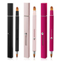 Wholesale Custom Portable Double Head Makeup Brush 2 in 1 Set Single Multi Adjustable Beauty Concealer Lipstick Brushes Makeup