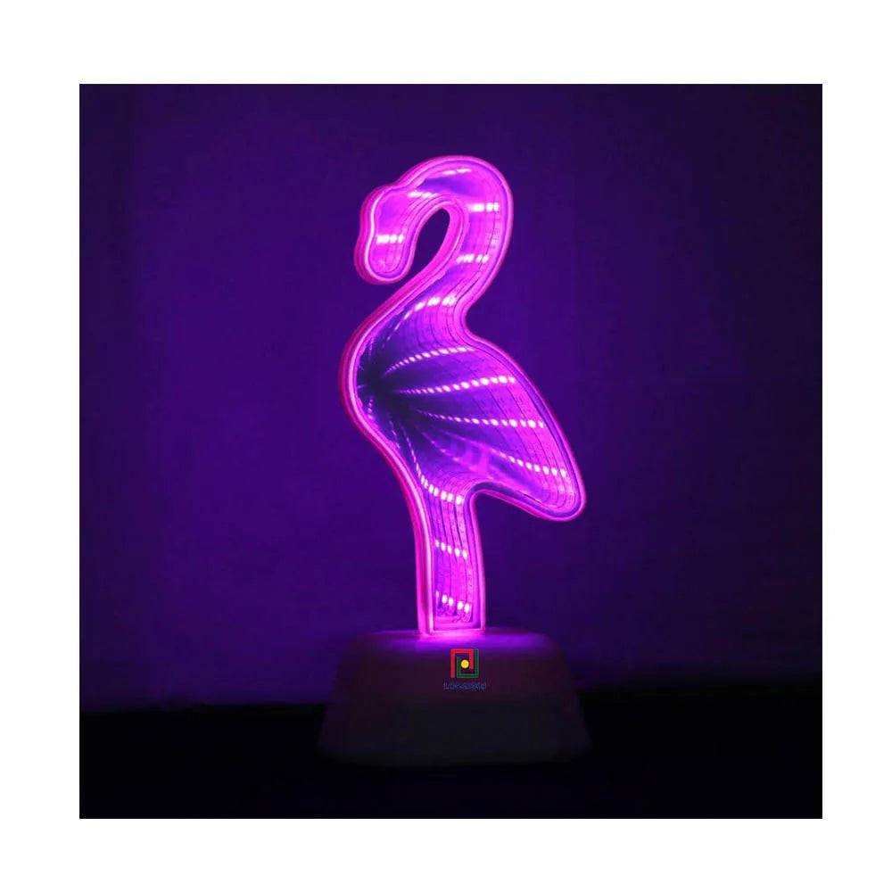 Modern 3D Color Smart Asymmetrical Dressing Home Decor Wall Led Light Tunnel Infinity Mirror Acrylic Glass Handmade Eco-friendly