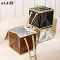 JiJiD Large Cotton Fabric Thermal Insulation Aluminum Picnic Cooler Bag Cooler Bags Custom Logo Insulation Bag