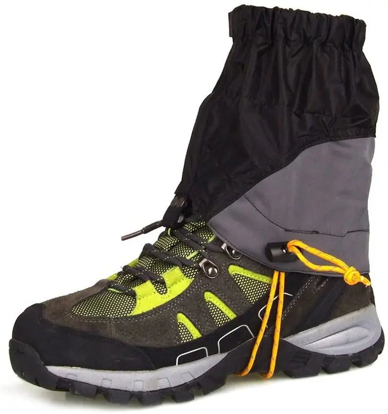 Woqi Customized Outdoor Breathable Hiking Climbing Gaiter for Camping Trekking Water Proof Leg Gaiters
