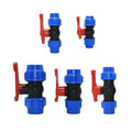 Meixiu Tap Water Irrigation 20/25/32mm Manual Control Ball Valves Quick Connector PE Plastic Water Pipe Accessories OEM General