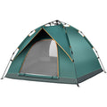 Family Camping Tent Suitable for 3-4 People Easy Instant Set up Portable Backpacking Tents for Sun Shelter Travelling Hiking