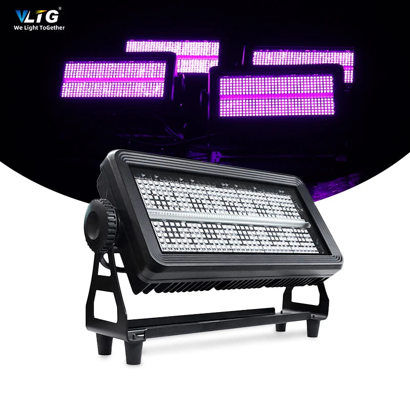 3000W RGB Waterproof IP65 Outdoor Led Strobe Bar Light DJ Disco Stage Light for Party Equipment Shows