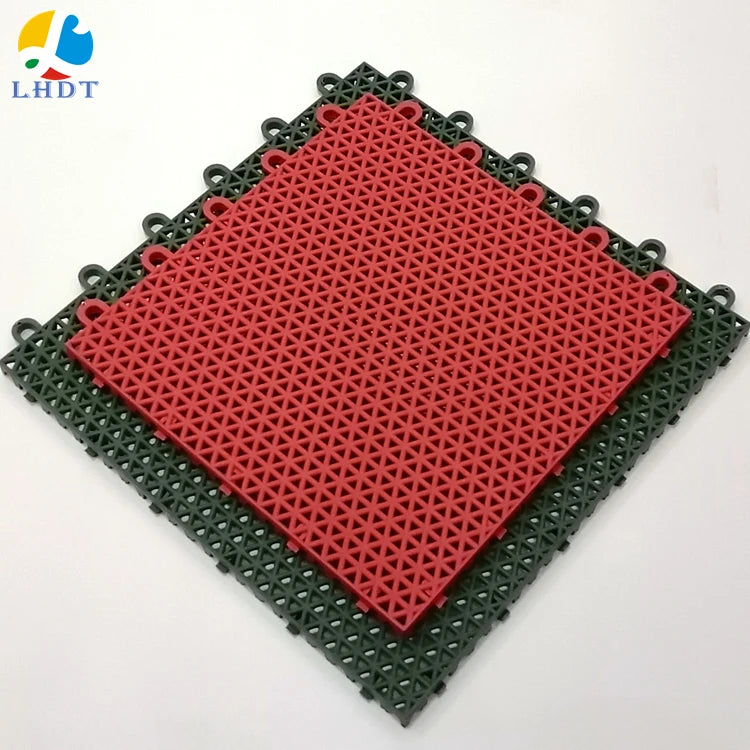 LHDT Factory Price Removable Outdoor Indoor Temporary Interlocking Modular Sports Flooring