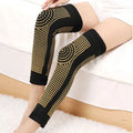 New Design Support Knee Pads Tomarin Keep Warn Full Length Knees Brace Support Calf Leg Sleeve