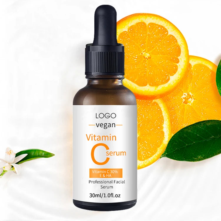 Wholesale Private Label Korean Skin Care Whitening Organic Facial Vitamin C Face Serum for Face