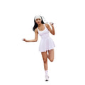 Quick Dry High Stretchy Tennis Skirt Women Sportswear Clothing Fashion Yoga One Piece Tennis Dress Fitness Clothing Women