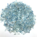 Wholesale Natural Aquamarine Tumbled Healing Stones Crystal Quartz Gravel for Fengshui
