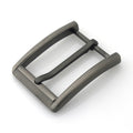 35mm Metal Brushed Belt Buckles Single Pin End Bar Half Bar Buckle Fit for 32mm-34mm Belt Leather Craft Jeans Parts