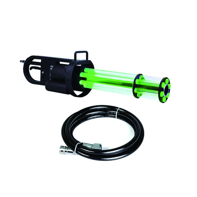 New Arrival Battery Powered Handheld Co2 Jet Gun Column Co2 Jet Machines With Led Rgb