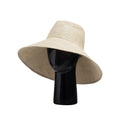 Wholesale Fashion Women Leisure Large Luxury Summer Bucket Hat Outdoor Tourism Raffia Beach Sun Hat Sunscreen Big Brim Straw Hat