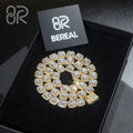 Hot Selling Gold Plated Vvs Moissanite Tennis Chain Necklace Pass Diamond Tester Baguette Cut 925 Silver Hip Hop Bracelet